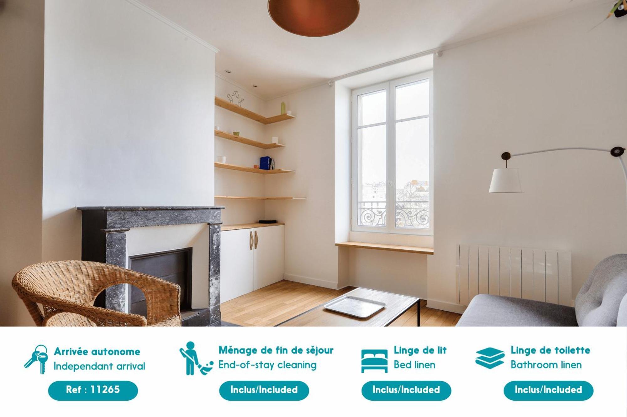 Plein Centre De Nantes : Appartement Pour 4 Εξωτερικό φωτογραφία